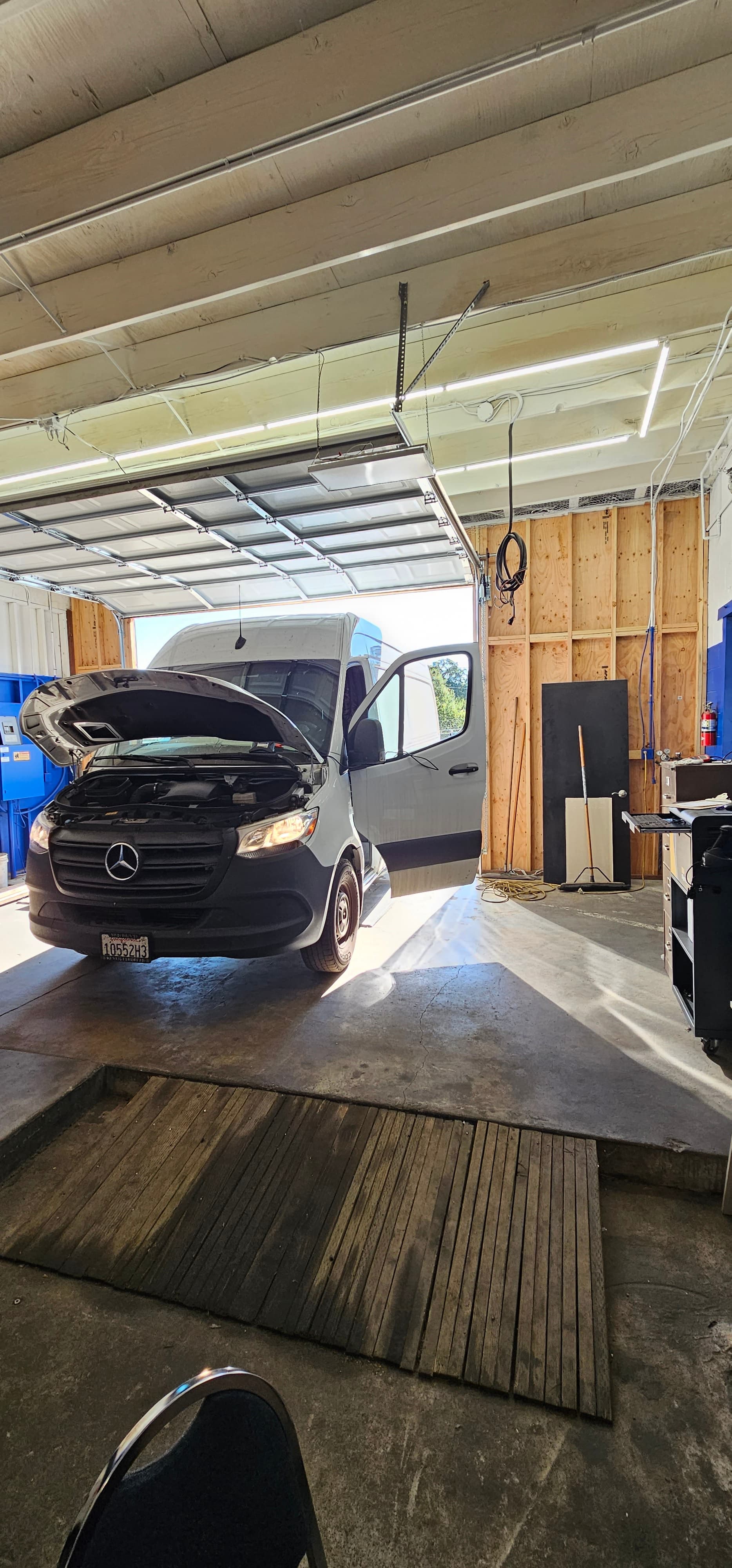 Eco Smog certified smog check station with modern testing equipment