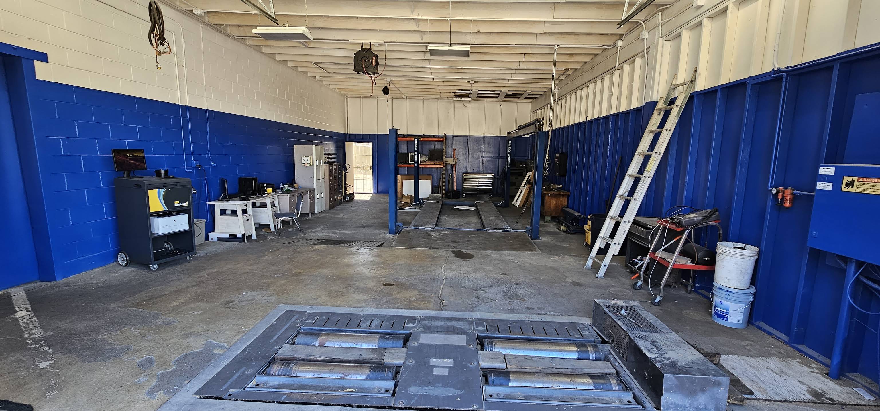 Eco Smog certified smog check station with modern testing equipment